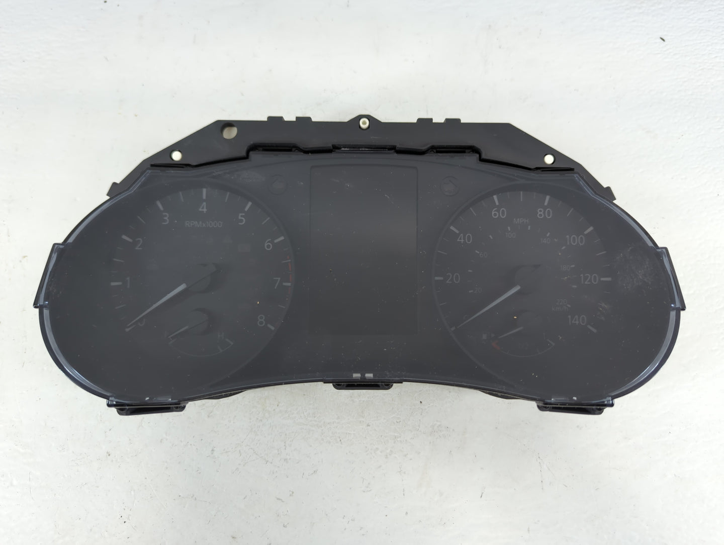 2015 Nissan Rogue Instrument Cluster Speedometer Gauges P/N:SQEU 5HA3A Fits OEM Used Auto Parts - Oemusedautoparts1.com
