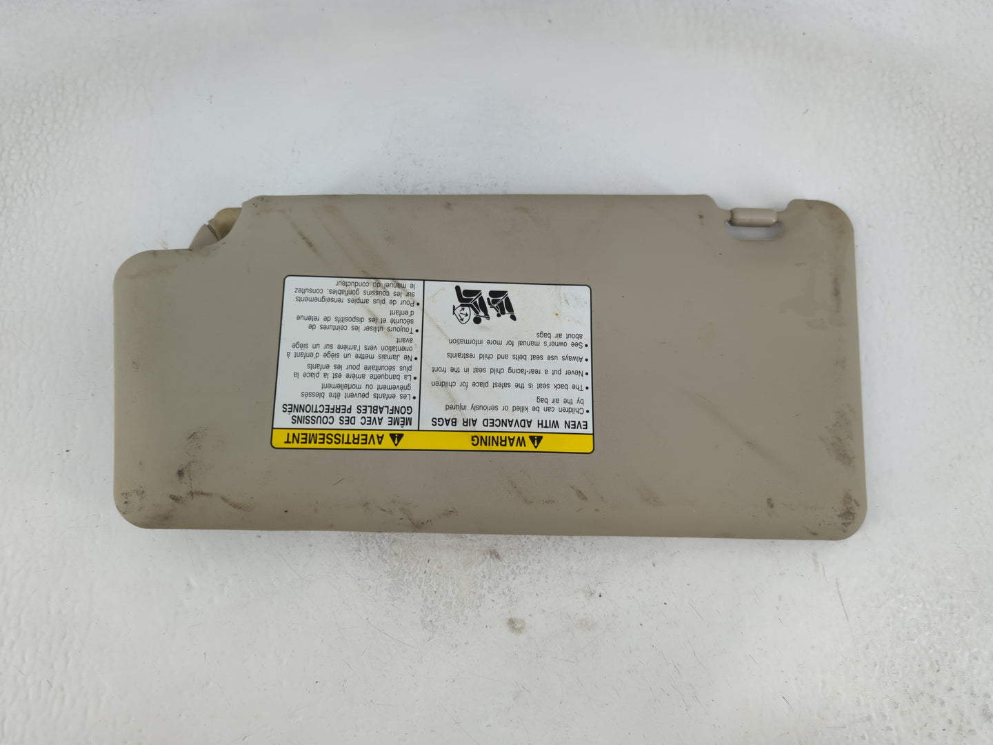 2008-2015 Nissan Rogue Sun Visor Shade Replacement Passenger Right Mirror Fits Fits 2008 2009 2010 2011 2012 2013 2014 2015 