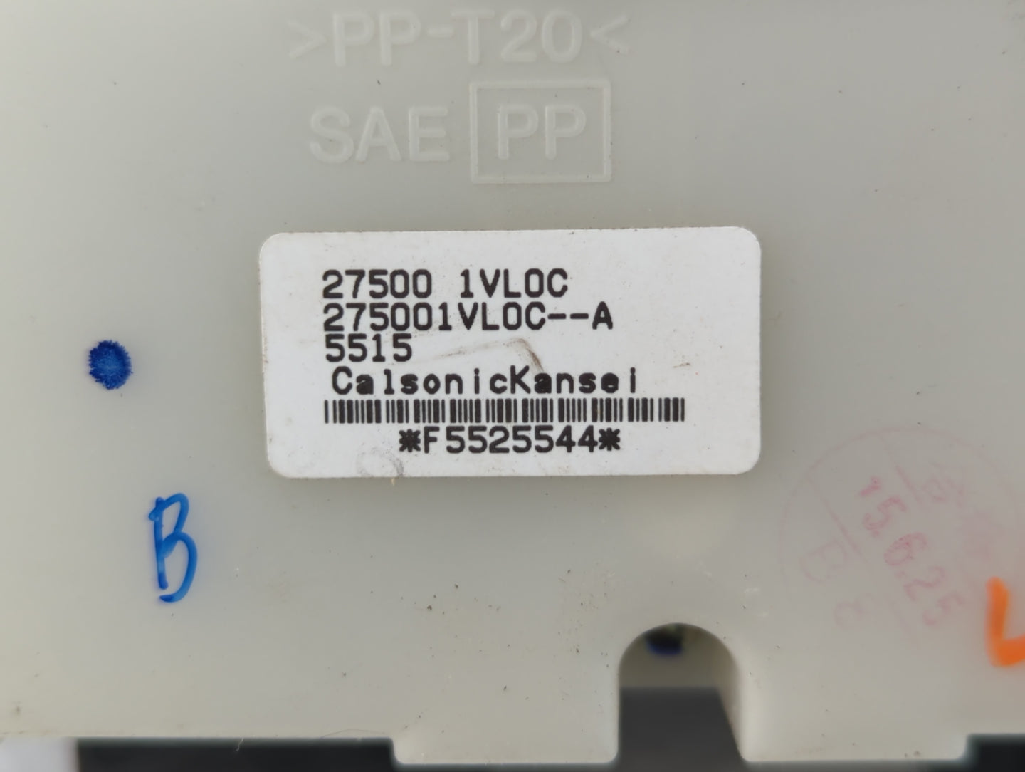 2015 Nissan Rogue Select Climate Control Module Temperature AC/Heater Replacement P/N:27500 1VL0C Fits Fits 2011 2012 2013 2