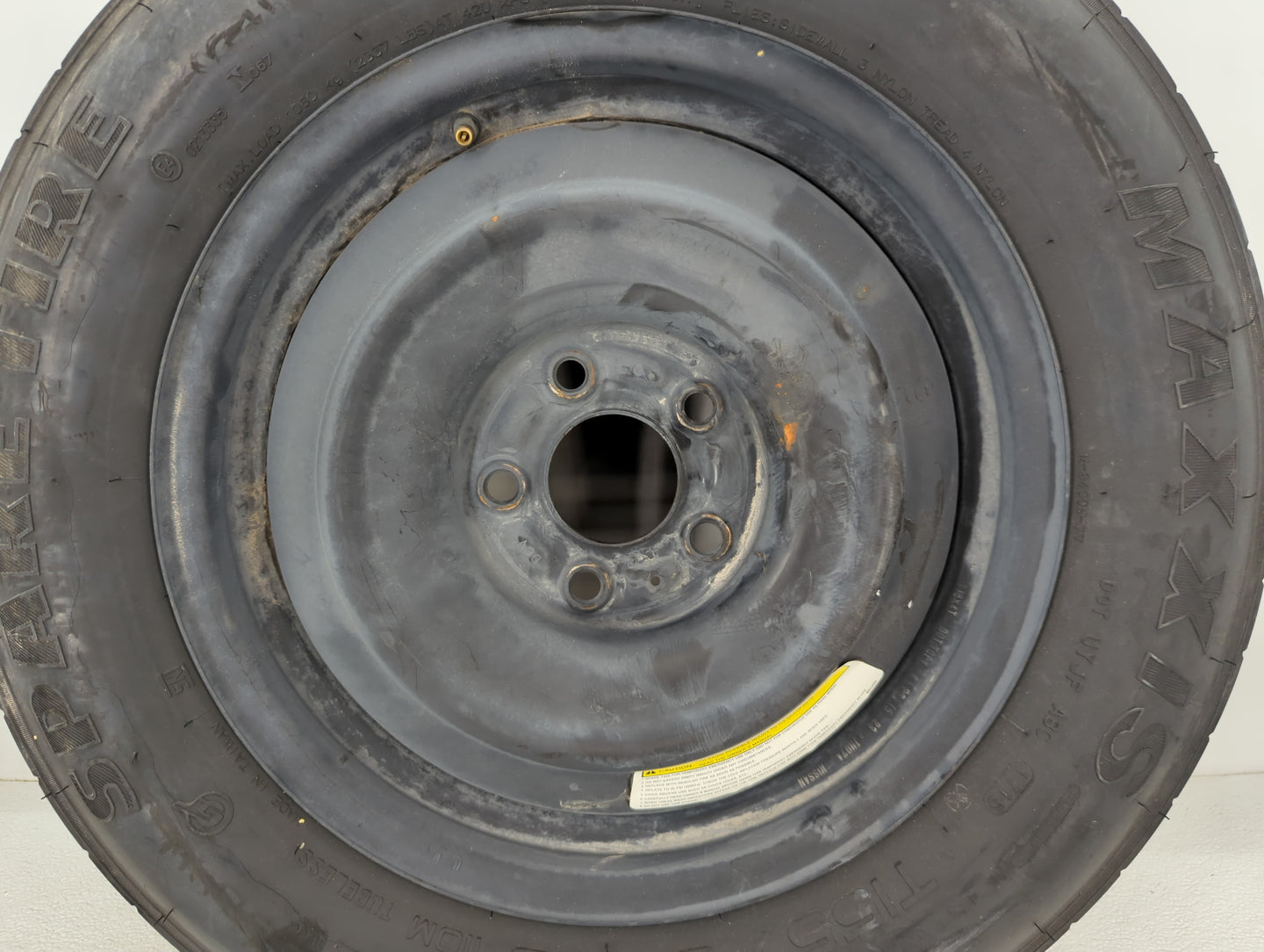 Nissan Rogue Select Spare Donut Tire Wheel Rim Oem - Oemusedautoparts1.com