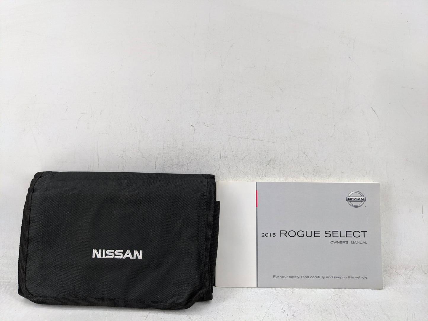 2015 Nissan Rogue Select Owners Manual Book Guide P/N:OM15E00S35U0 OEM Used Auto Parts - Oemusedautoparts1.com