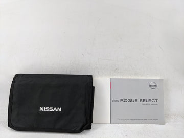 2015 Nissan Rogue Select Owners Manual Book Guide P/N:OM15E00S35U0 OEM Used Auto Parts - Oemusedautoparts1.com