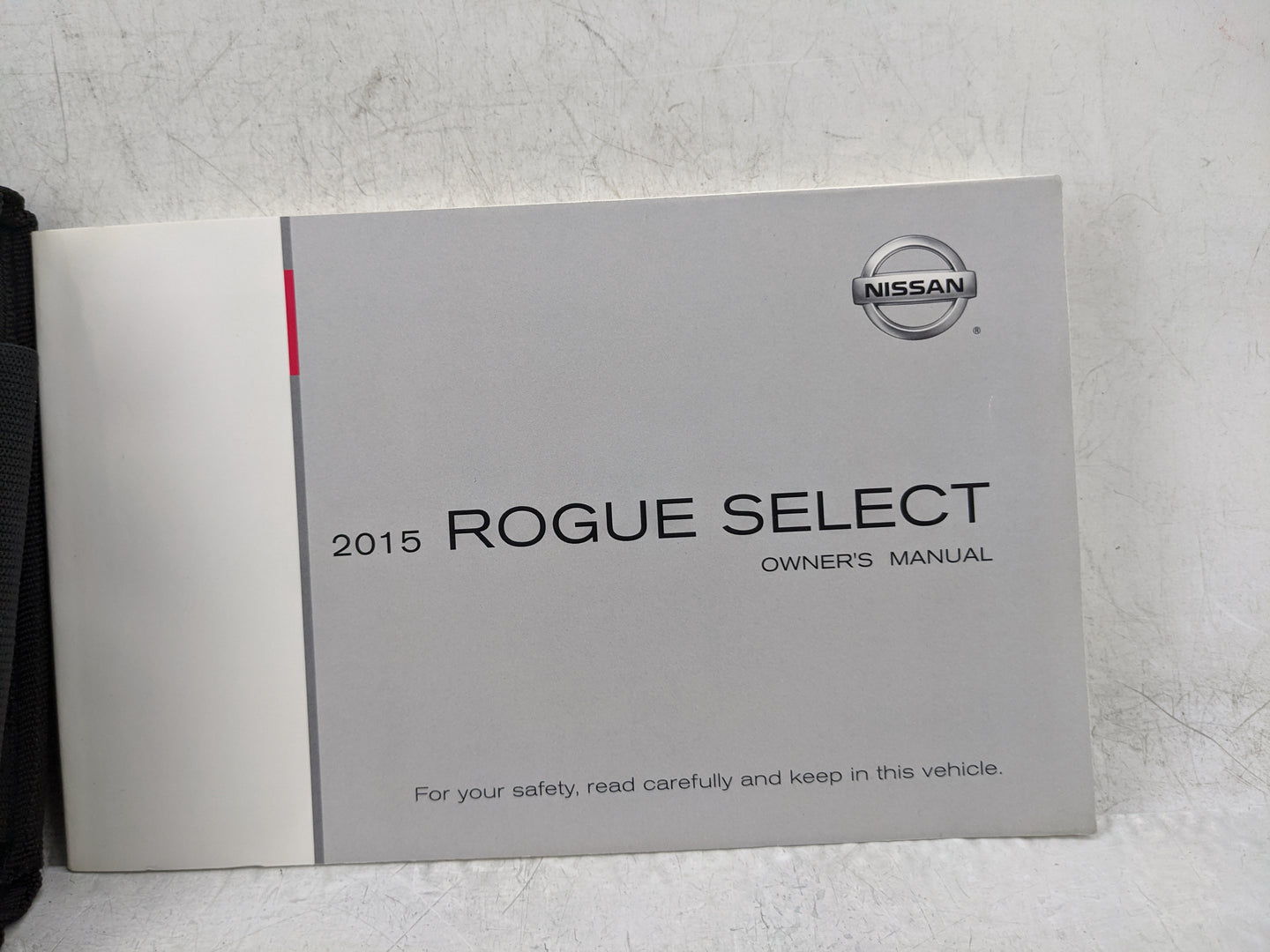 2015 Nissan Rogue Select Owners Manual Book Guide P/N:OM15E00S35U0 OEM Used Auto Parts - Oemusedautoparts1.com
