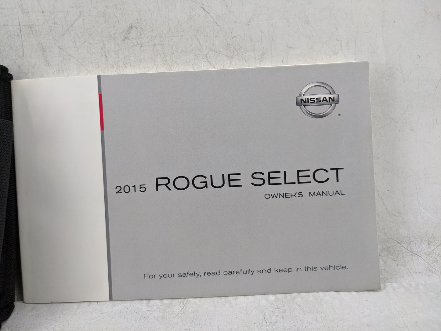 2015 Nissan Rogue Select Owners Manual Book Guide P/N:OM15E00S35U0 OEM Used Auto Parts - Oemusedautoparts1.com