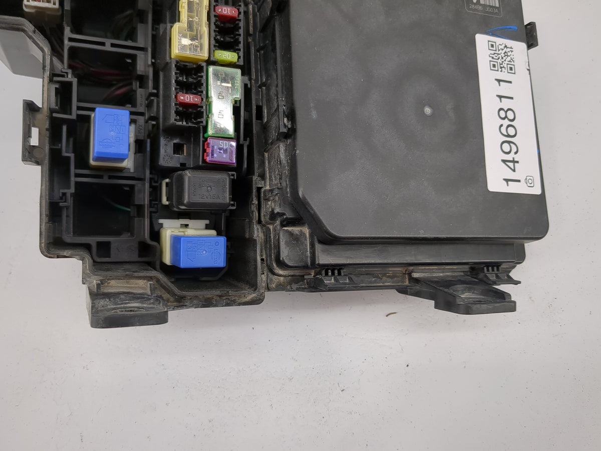 2015 Nissan Rogue Select Fusebox Fuse Box Panel Relay Module P/N:284B6 JG03A Fits Fits 2012 2013 2014 OEM Used Auto Parts - 