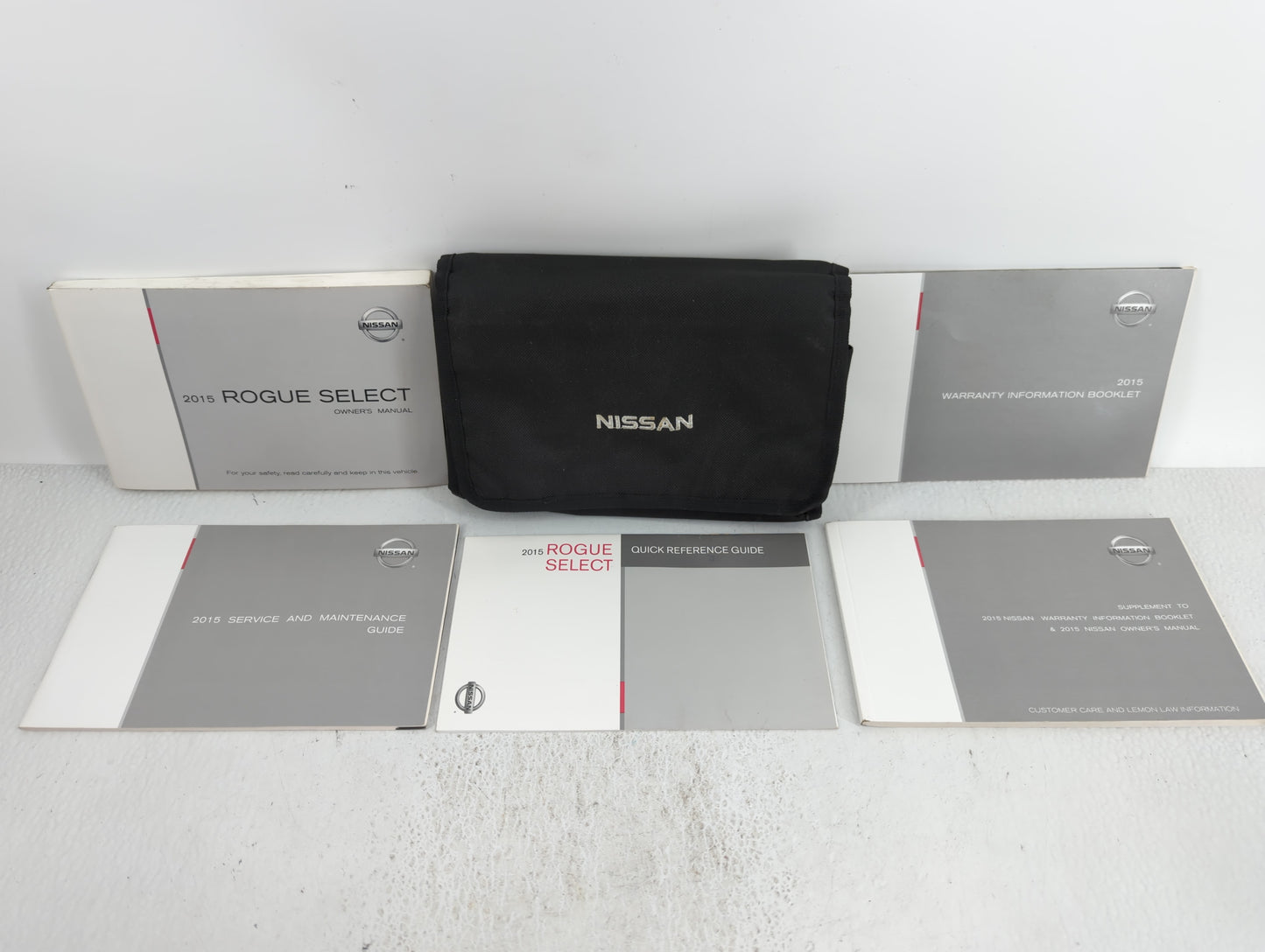 2015 Nissan Rogue Select Owners Manual Book Guide OEM Used Auto Parts - Oemusedautoparts1.com