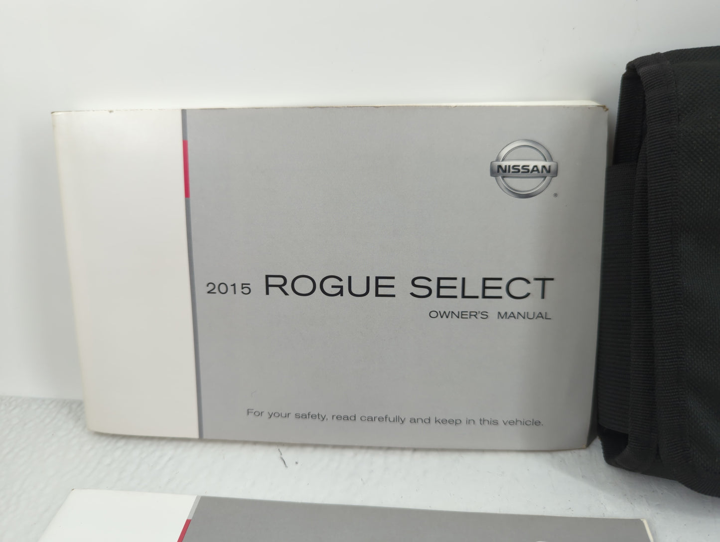 2015 Nissan Rogue Select Owners Manual Book Guide OEM Used Auto Parts - Oemusedautoparts1.com