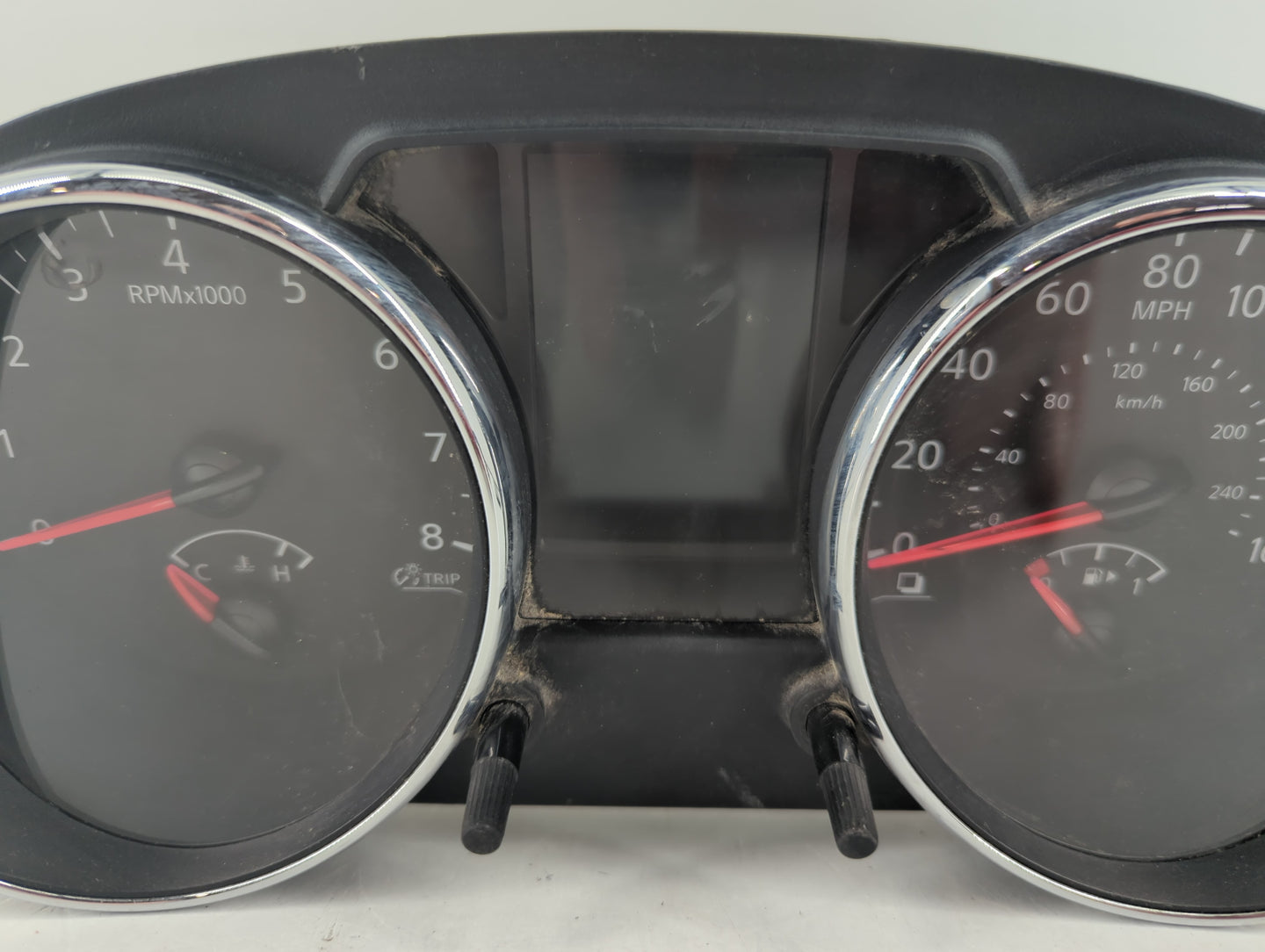2015 Nissan Rogue Select Instrument Cluster Speedometer Gauges P/N:24810 1VX5C Fits Fits 2012 2013 2014 OEM Used Auto Parts 