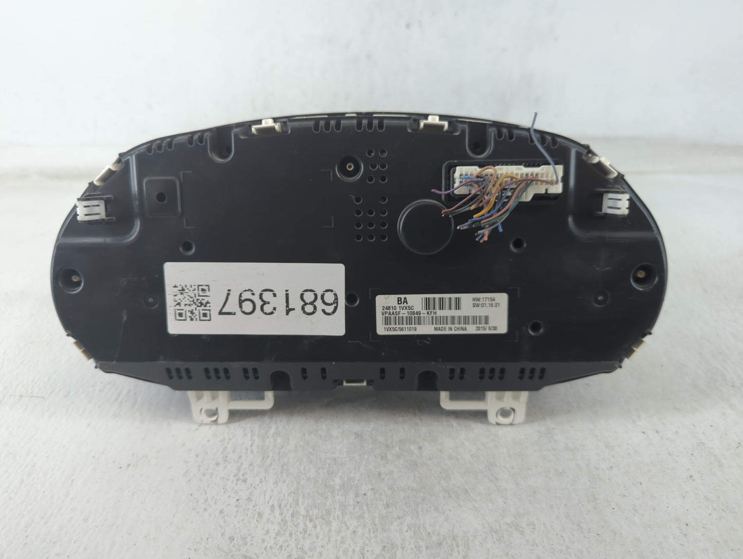 2015 Nissan Rogue Select Instrument Cluster Speedometer Gauges P/N:VPAASF-10849-KFH 24810-1VX5C Fits Fits 2012 2013 2014 OEM