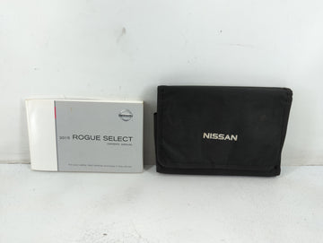 2015 Nissan Rogue Select Owners Manual Book Guide P/N:OM15E00S35U0 OEM Used Auto Parts - Oemusedautoparts1.com