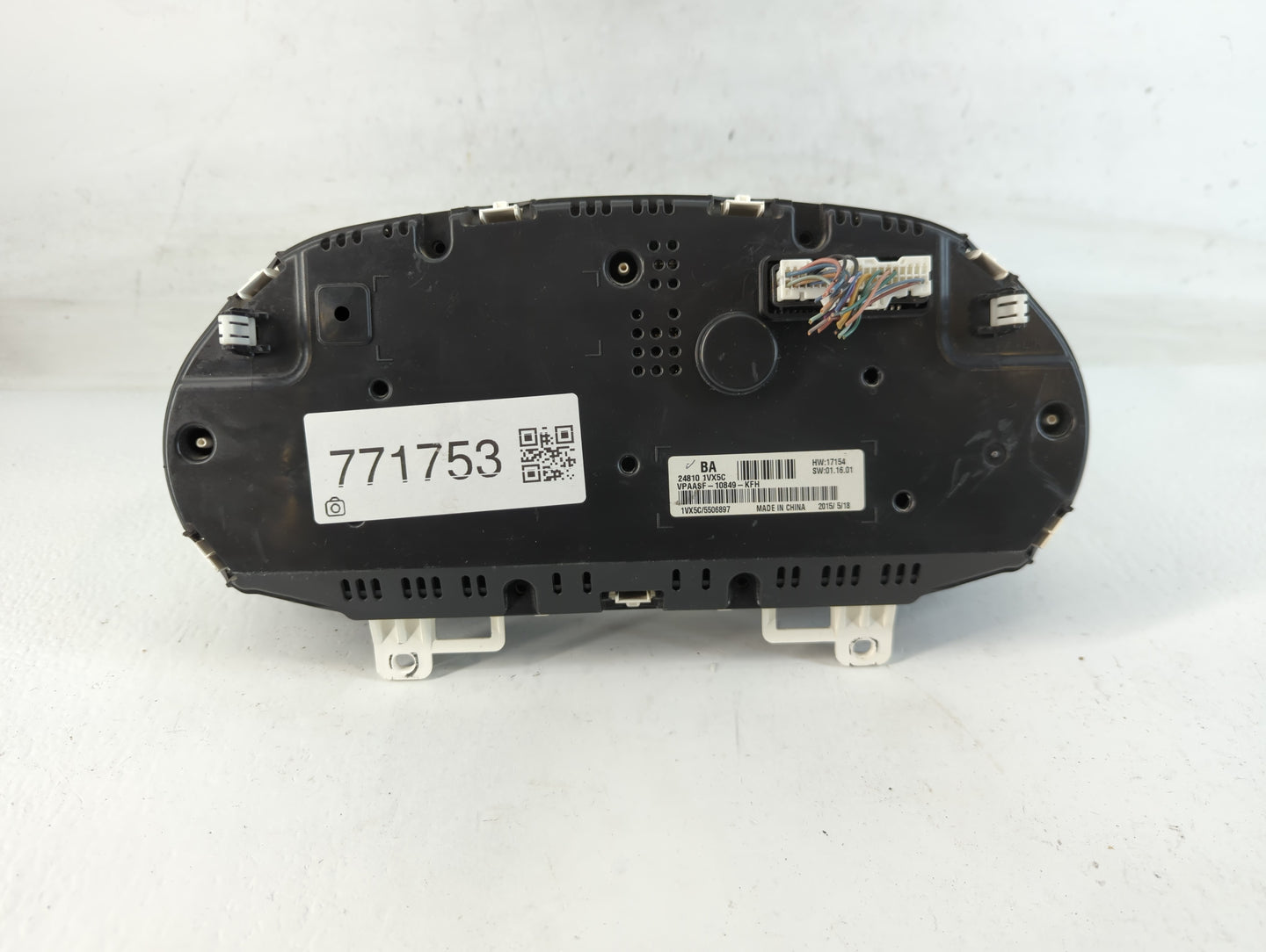 2015 Nissan Rogue Select Instrument Cluster Speedometer Gauges P/N:VPAASF-10849-KFH 24810-1VX5C Fits Fits 2012 2013 2014 OEM