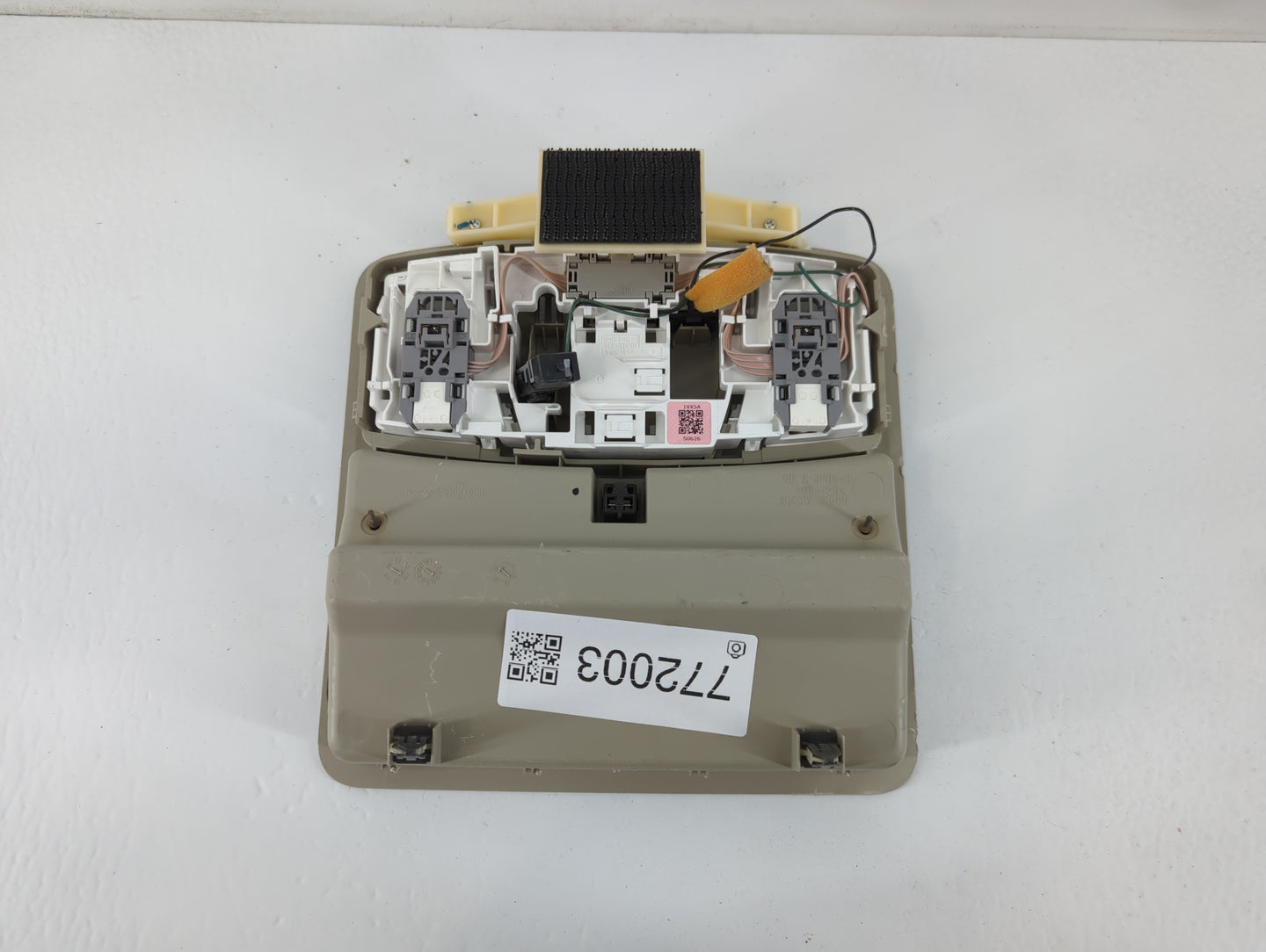 2015 Nissan Rogue Select Overhead Roof Console - Oemusedautoparts1.com