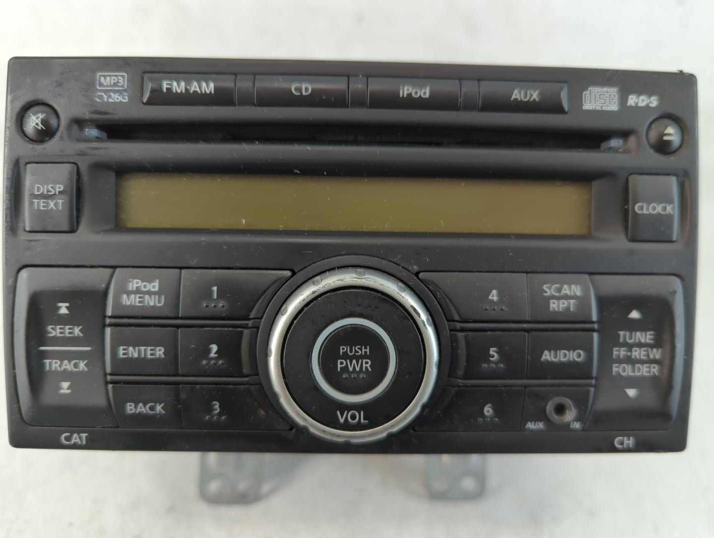 2015 Nissan Rogue Select Radio AM FM Cd Player Receiver Replacement P/N:28185 1VK1A Fits Fits 2011 2012 2013 2014 OEM Used A
