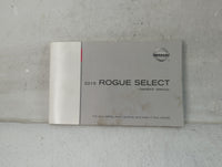 2015 Nissan Rogue Select Owners Manual Book Guide P/N:OM15E00S35U0 OEM Used Auto Parts - Oemusedautoparts1.com