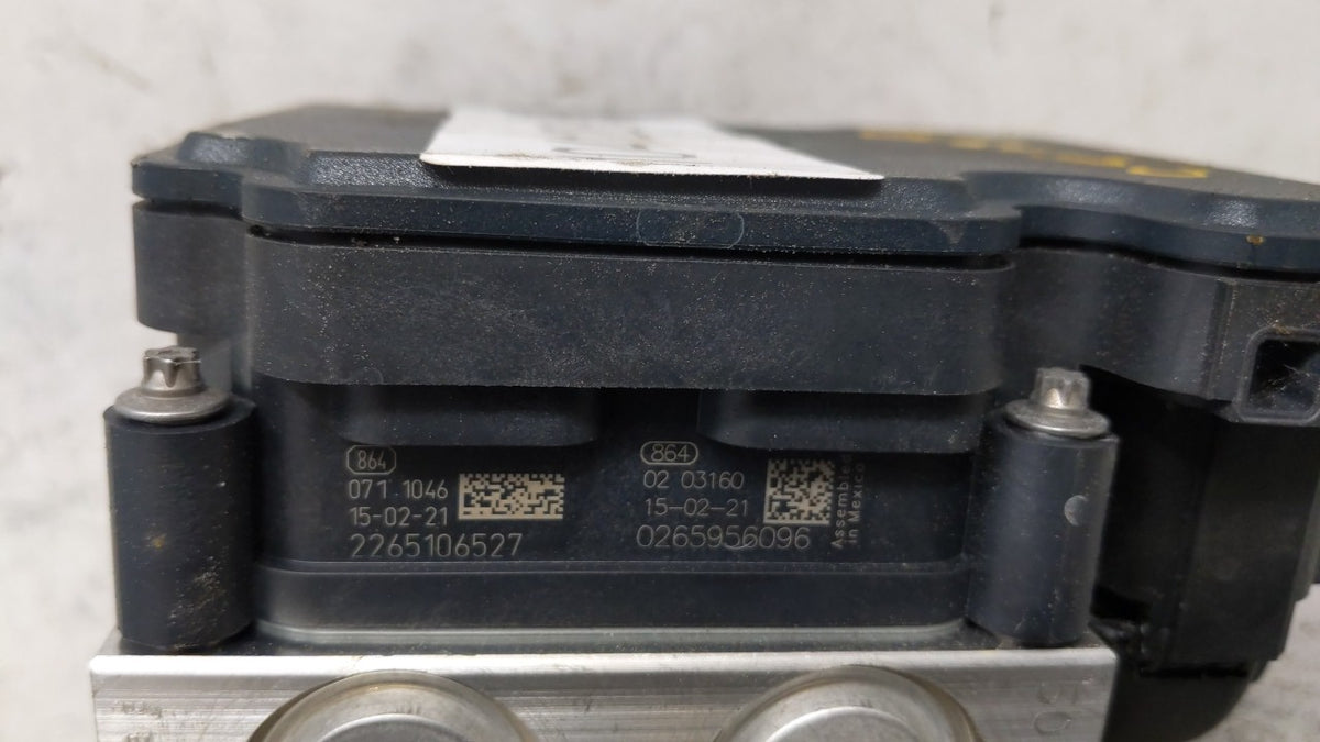 2014-2015 Nissan Sentra Anti-Lock Brake ABS Pump Module Actuator OEM P/N:47660-3SG0C Fits Fits 2014 2015 OEM Used Auto Parts