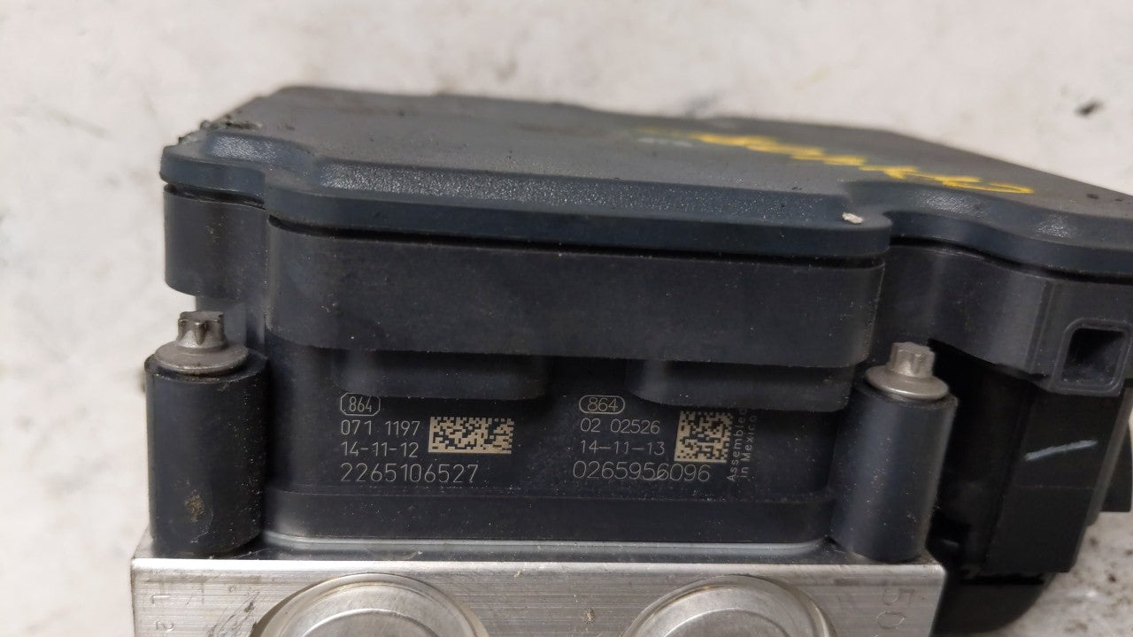 2014-2015 Nissan Sentra ABS Pump Control Module Replacement Fits Fits 2014 2015 OEM Used Auto Parts - Oemusedautoparts1.com