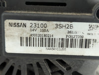 2013-2019 Nissan Sentra Alternator Replacement Generator Charging Assembly Engine OEM P/N:23100 3SH2B Fits OEM Used Auto Par