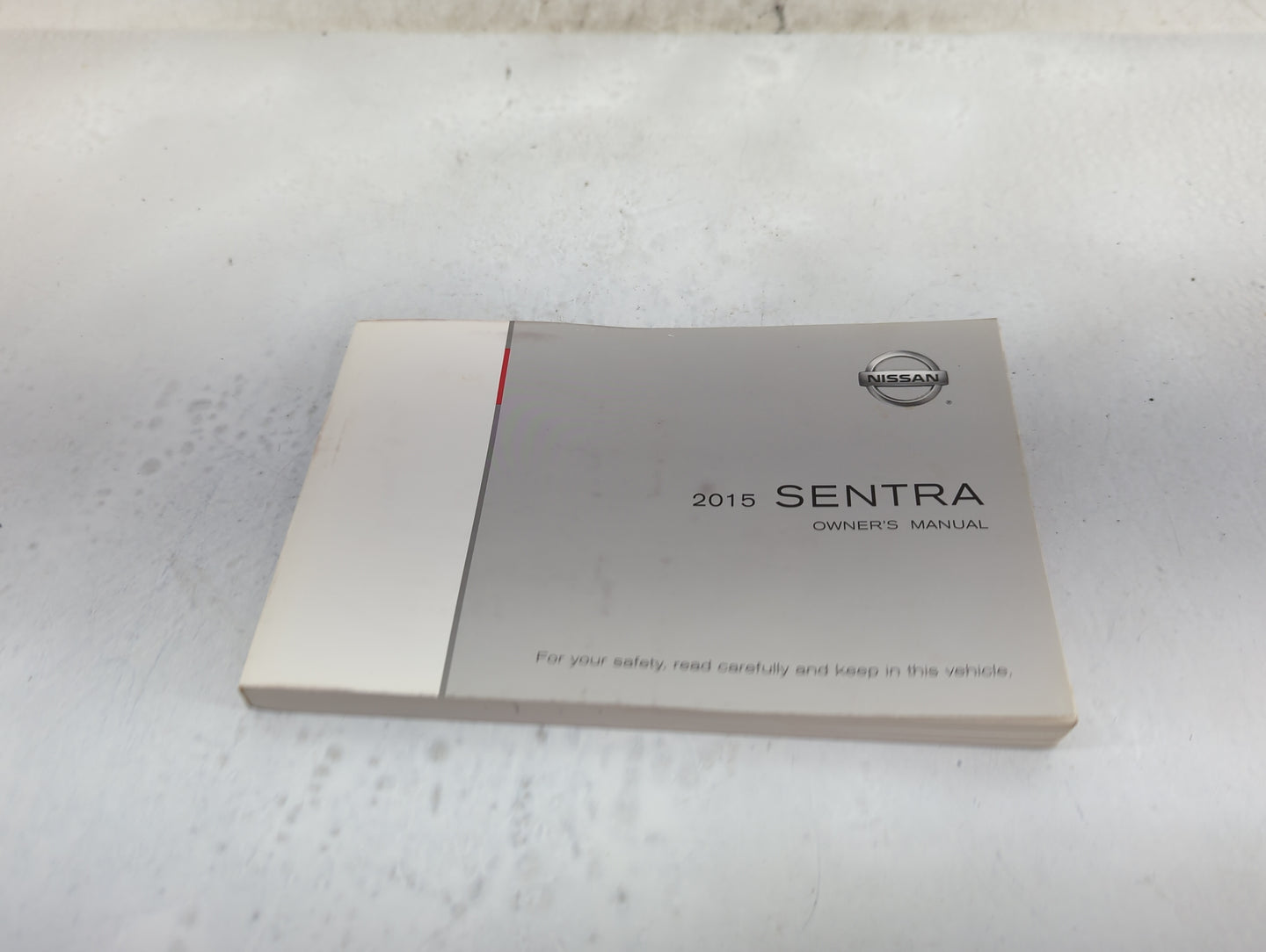 2015 Nissan Sentra Owners Manual Book Guide OEM Used Auto Parts - Oemusedautoparts1.com