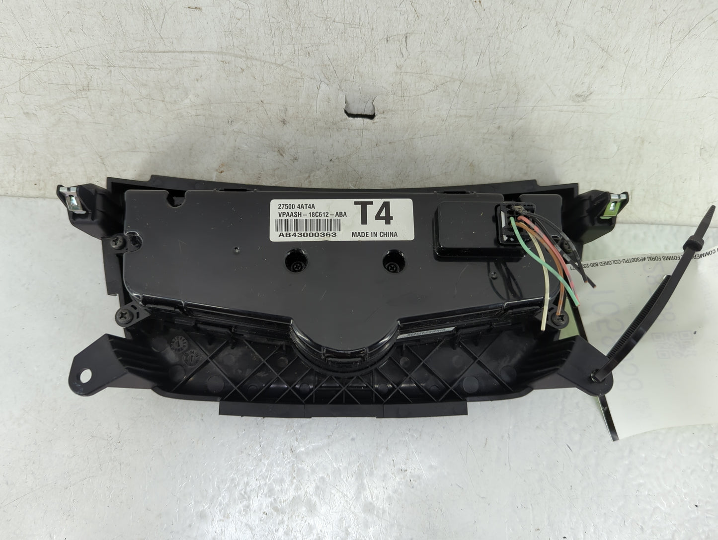 2015-2019 Nissan Sentra Climate Control Module Temperature AC/Heater Replacement P/N:27500 4AT4A Fits OEM Used Auto Parts - 