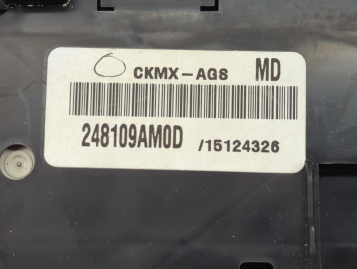 2014-2015 Nissan Sentra Instrument Cluster Speedometer Gauges P/N:248109AM0D Miles:159K Fits Fits 2014 2015 OEM Used Auto Pa