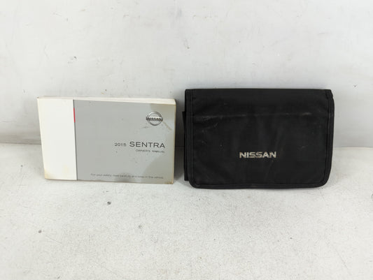2015 Nissan Sentra Owners Manual Book Guide P/N:OM15EM 0B17U1 OEM Used Auto Parts - Oemusedautoparts1.com