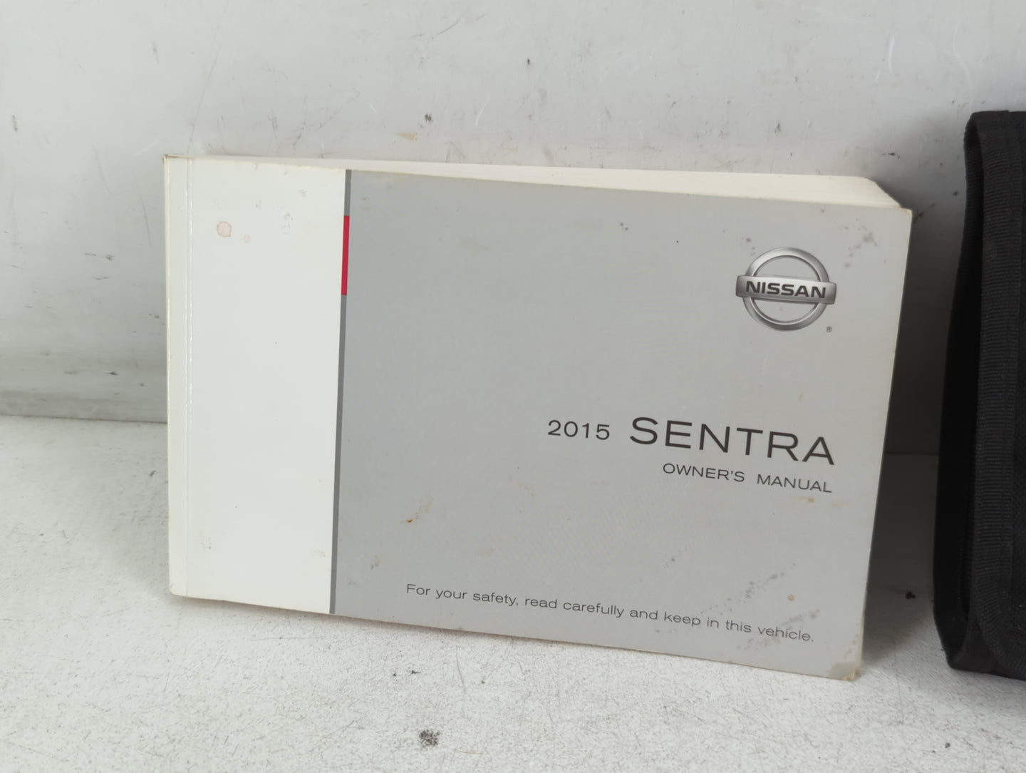 2015 Nissan Sentra Owners Manual Book Guide P/N:OM15EM 0B17U1 OEM Used Auto Parts - Oemusedautoparts1.com
