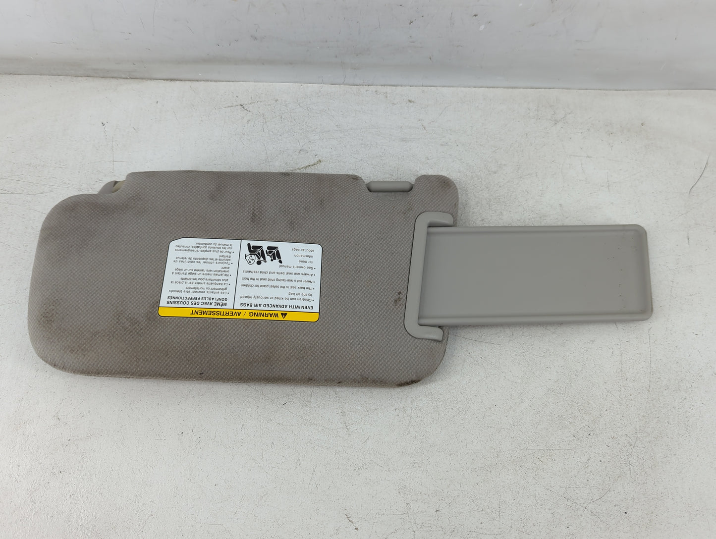 2013-2019 Nissan Sentra Sun Visor Shade Replacement Passenger Right Mirror Fits Fits 2012 2013 2014 2015 2016 2017 2018 2019