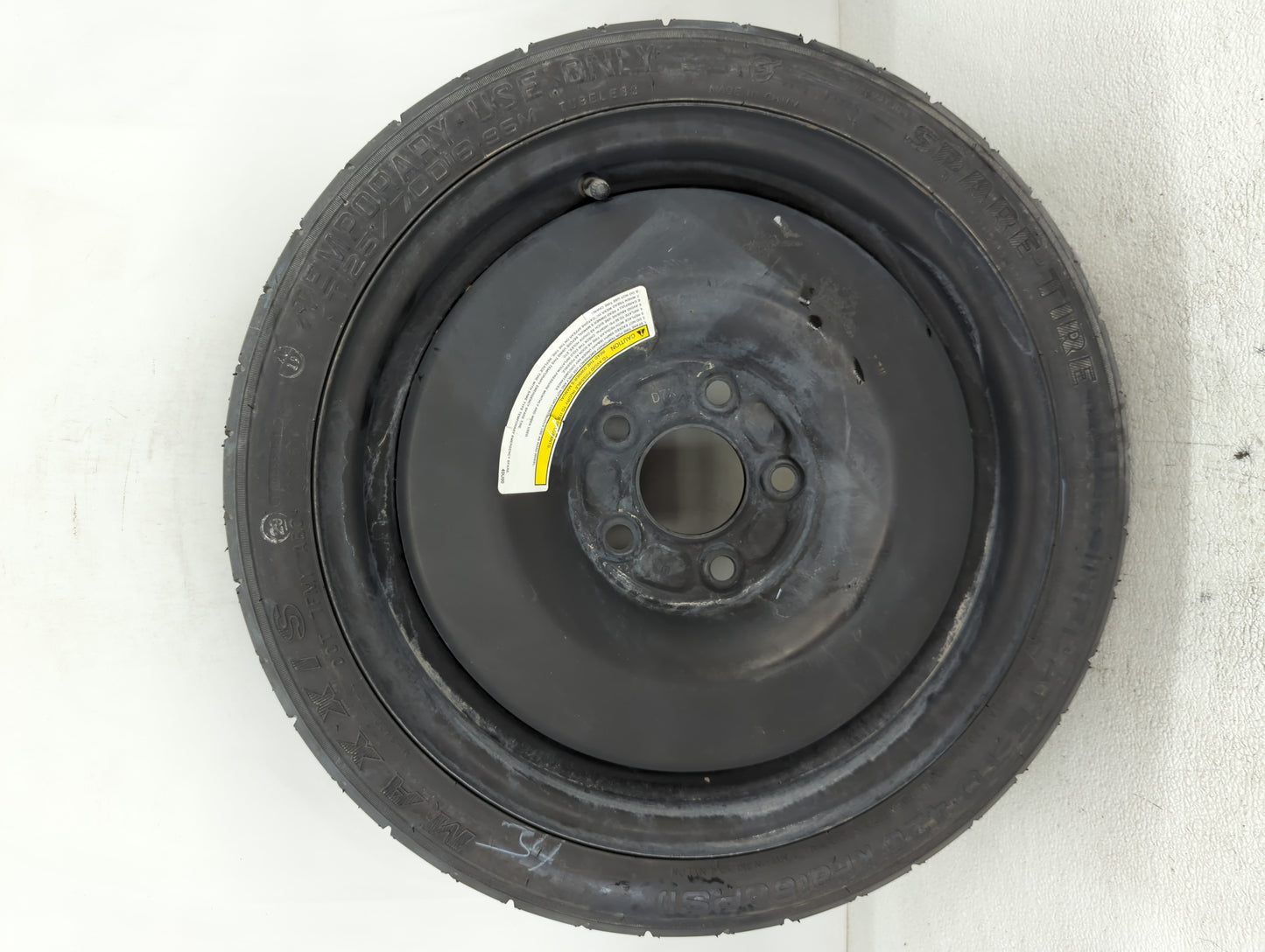 2013-2015 Nissan Sentra Spare Donut Tire Wheel Rim Oem - Oemusedautoparts1.com