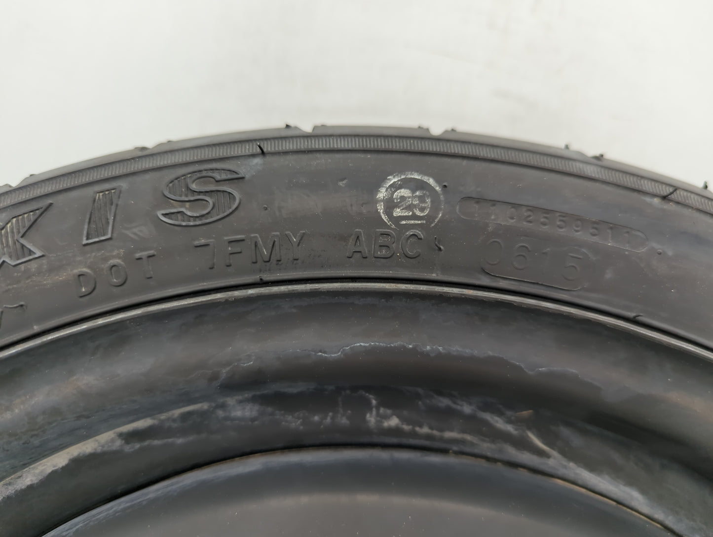 2013-2015 Nissan Sentra Spare Donut Tire Wheel Rim Oem - Oemusedautoparts1.com