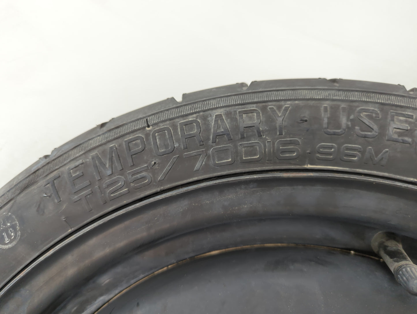 2013-2015 Nissan Sentra Spare Donut Tire Wheel Rim Oem - Oemusedautoparts1.com