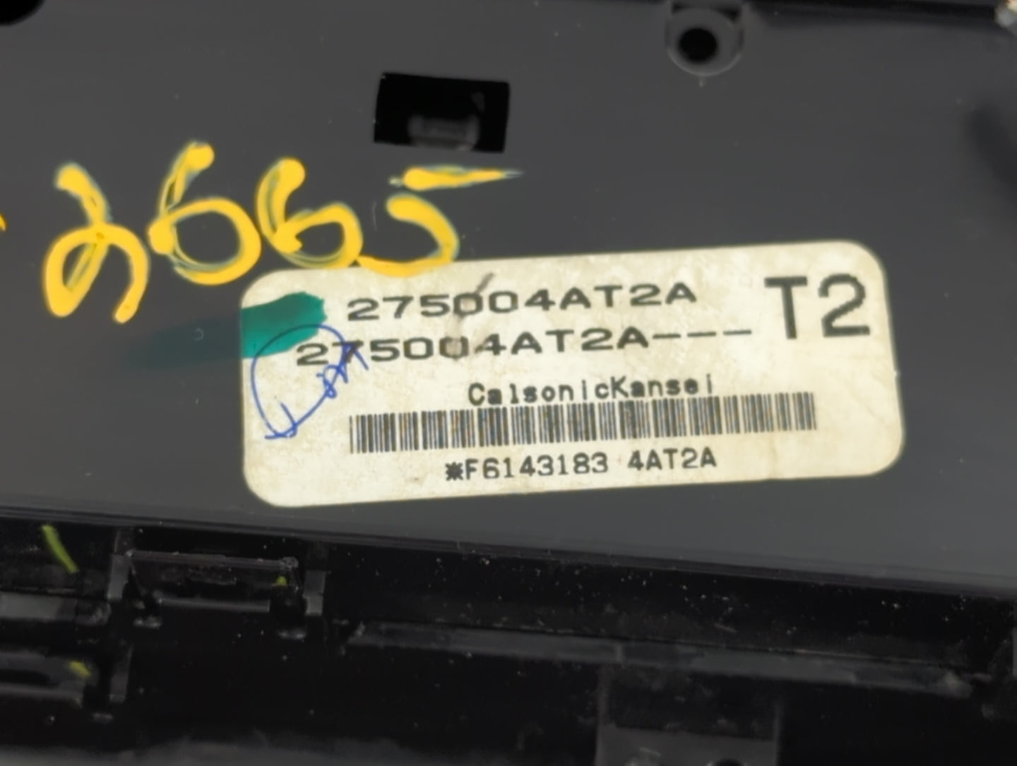 2015-2017 Nissan Sentra Climate Control Module Temperature AC/Heater Replacement P/N:275004AT2A Fits Fits 2015 2016 2017 OEM