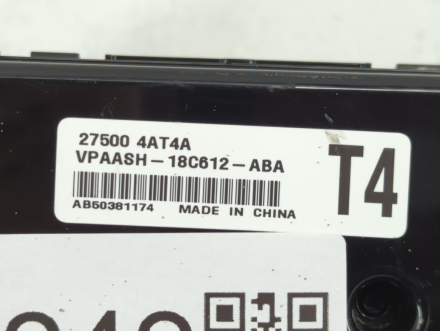 2015-2019 Nissan Sentra Climate Control Module Temperature AC/Heater Replacement P/N:27500 4AT4A Fits OEM Used Auto Parts - 