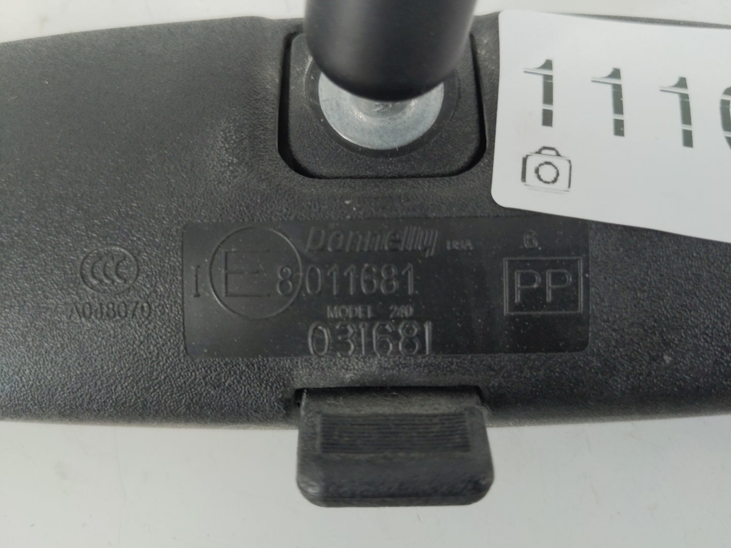 2015 Nissan Sentra Interior Rear View Mirror Replacement OEM P/N:E8011681 Fits Fits 2006 2016 2017 2018 2019 2020 OEM Used A