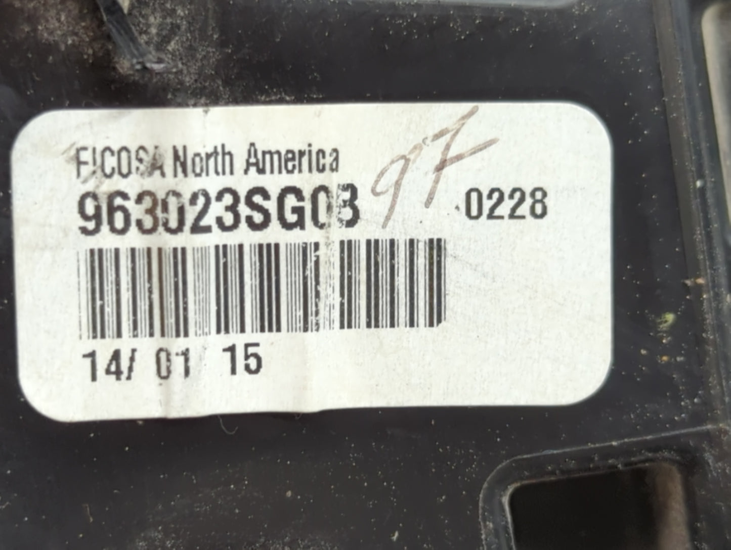 2013-2015 Nissan Sentra Driver Side View Mirror - Left Door Mirror OEM Used - Oemusedautoparts1.com