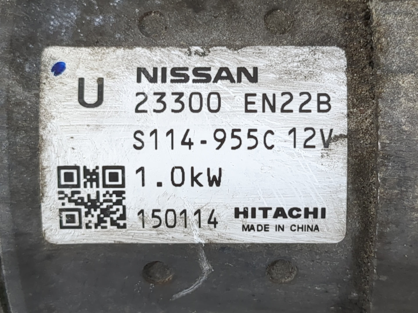 2013-2019 Nissan Sentra Car Starter Motor Solenoid OEM P/N:23300 EN22B Fits Fits 2013 2014 2015 2016 2017 2018 2019 2020 OEM