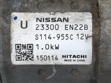 2013-2019 Nissan Sentra Car Starter Motor Solenoid OEM P/N:23300 EN22B Fits Fits 2013 2014 2015 2016 2017 2018 2019 2020 OEM Used Auto Parts