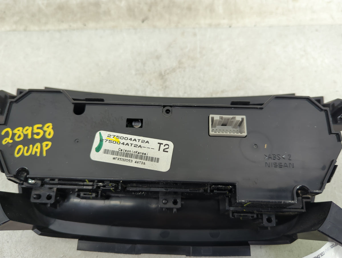 2015-2017 Nissan Sentra Climate Control Module Temperature AC/Heater Replacement P/N:275004AT2A Fits Fits 2015 2016 2017 OEM