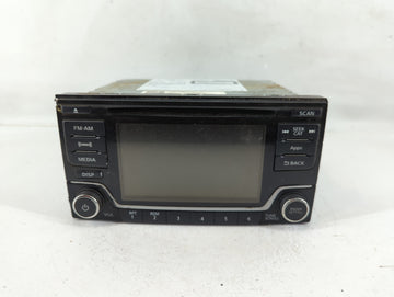 2015 Nissan Sentra Radio AM FM Cd Player Receiver Replacement P/N:28185 9M Fits Fits 2016 OEM Used Auto Parts - Oemusedautop