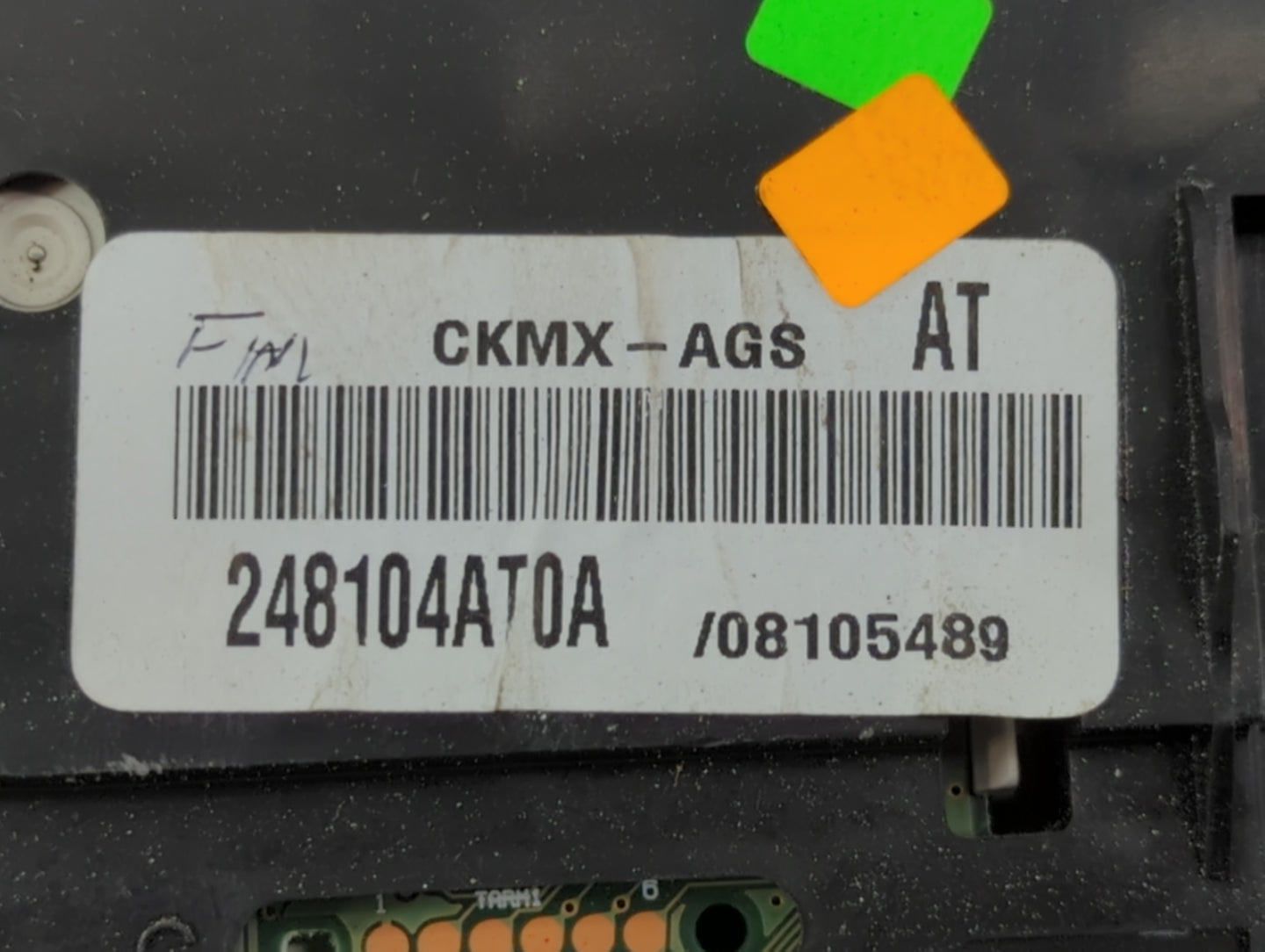 2015 Nissan Sentra Instrument Cluster Speedometer Gauges P/N:248104AT0A Fits OEM Used Auto Parts - Oemusedautoparts1.com