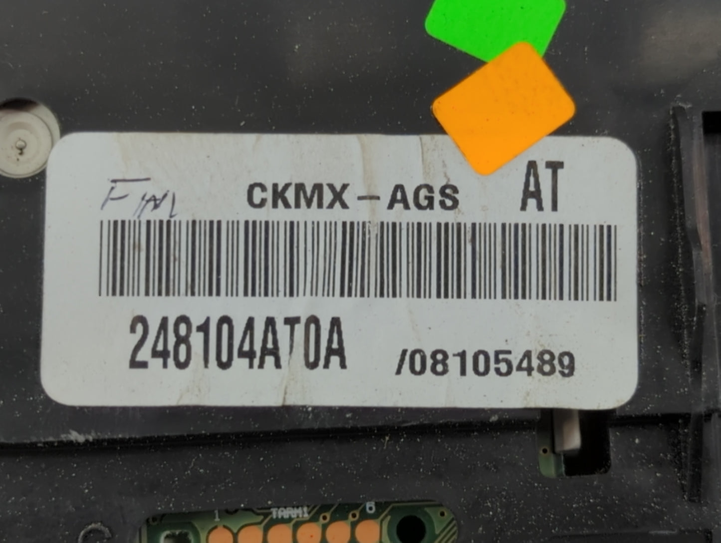2015 Nissan Sentra Instrument Cluster Speedometer Gauges P/N:248104AT0A Fits OEM Used Auto Parts - Oemusedautoparts1.com