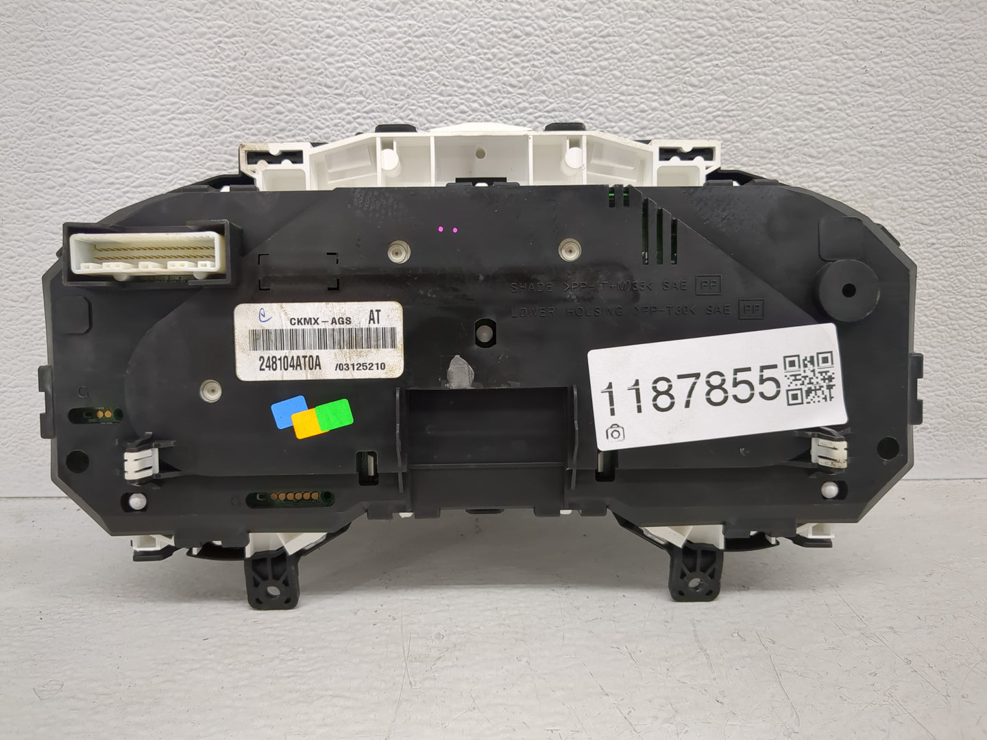 2015 Nissan Sentra Instrument Cluster Speedometer Gauges P/N:248104AT0A Fits OEM Used Auto Parts - Oemusedautoparts1.com