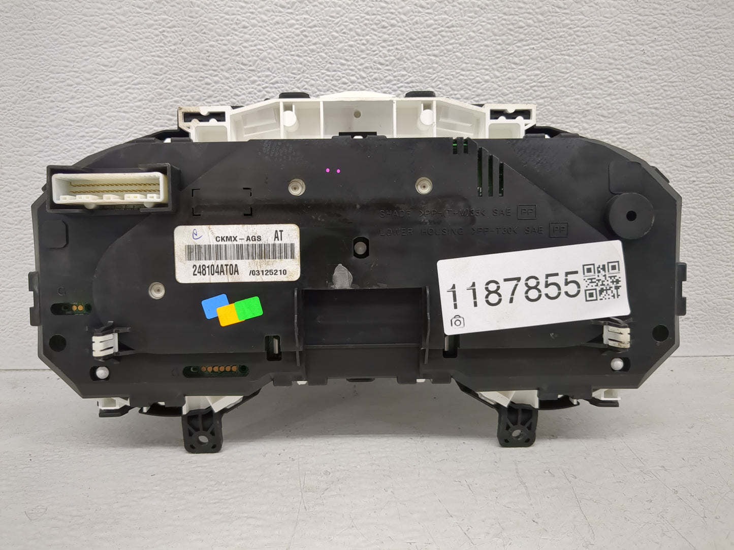 2015 Nissan Sentra Instrument Cluster Speedometer Gauges P/N:248104AT0A Fits OEM Used Auto Parts - Oemusedautoparts1.com
