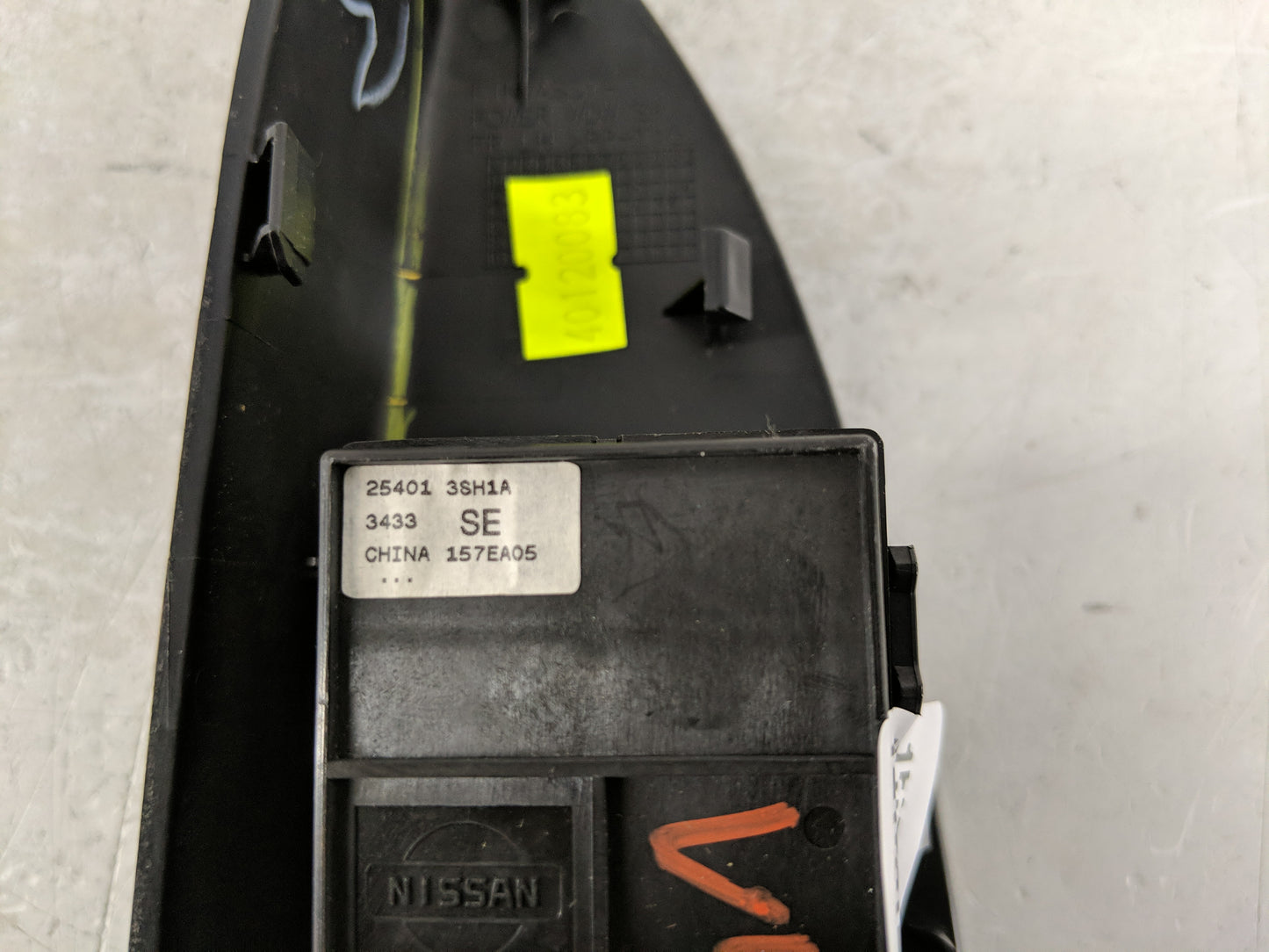 2013-2019 Nissan Sentra Master Power Window Switch Replacement Driver Side Left P/N:25401 3SH1A Fits OEM Used Auto Parts - O
