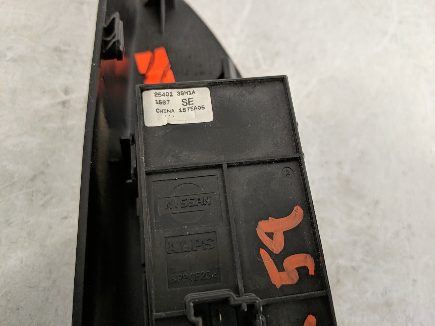 2013-2019 Nissan Sentra Master Power Window Switch Replacement Driver Side Left P/N:25401 3SH1A Fits OEM Used Auto Parts - O