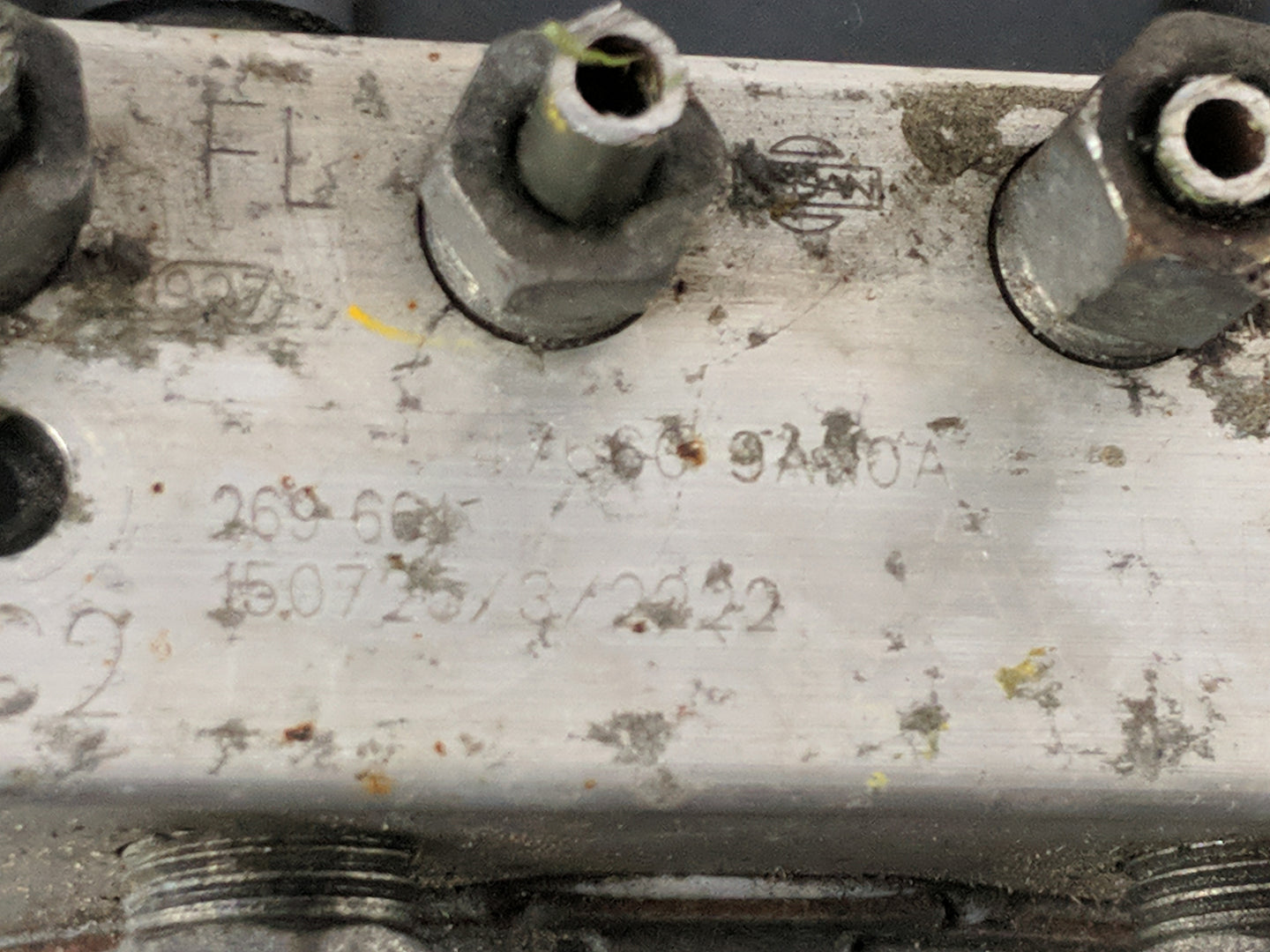 2015 Nissan Sentra ABS Pump Control Module Replacement P/N:47660 3SG0C Fits OEM Used Auto Parts - Oemusedautoparts1.com