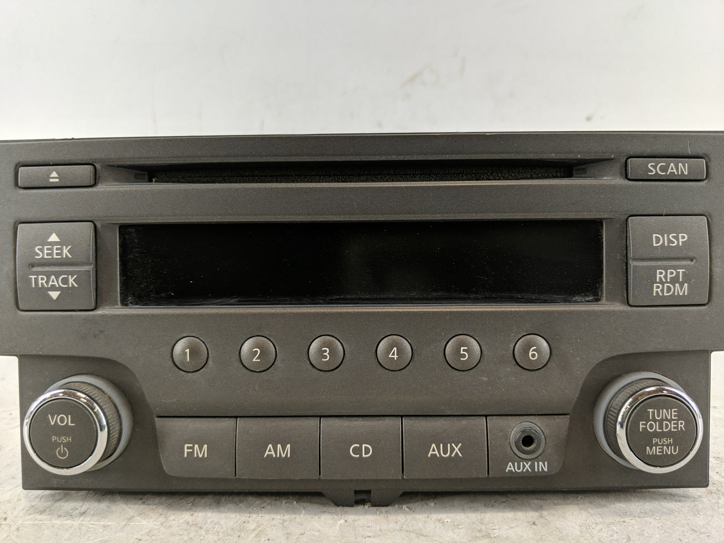 2013-2014 Nissan Sentra Radio AM FM Cd Player Receiver Replacement P/N:28185 3RA2A Fits Fits 2013 2014 OEM Used Auto Parts -