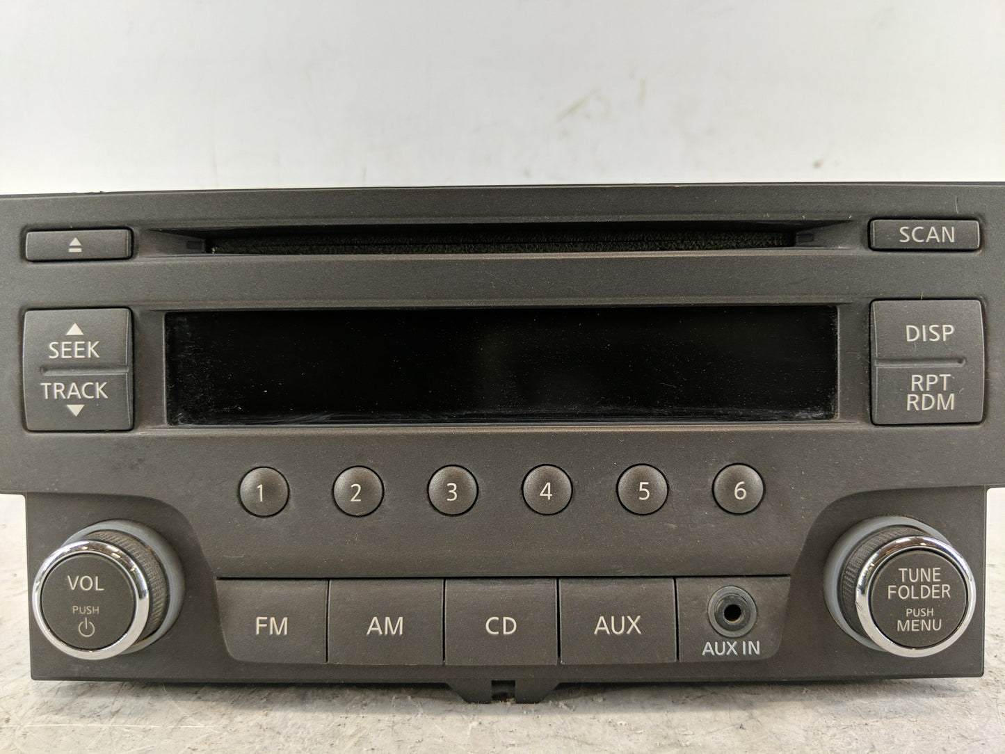 2013-2014 Nissan Sentra Radio AM FM Cd Player Receiver Replacement P/N:28185 3RA2A Fits Fits 2013 2014 OEM Used Auto Parts -