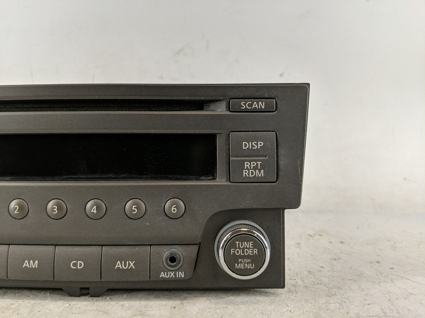 2013-2014 Nissan Sentra Radio AM FM Cd Player Receiver Replacement P/N:28185 3RA2A Fits Fits 2013 2014 OEM Used Auto Parts -