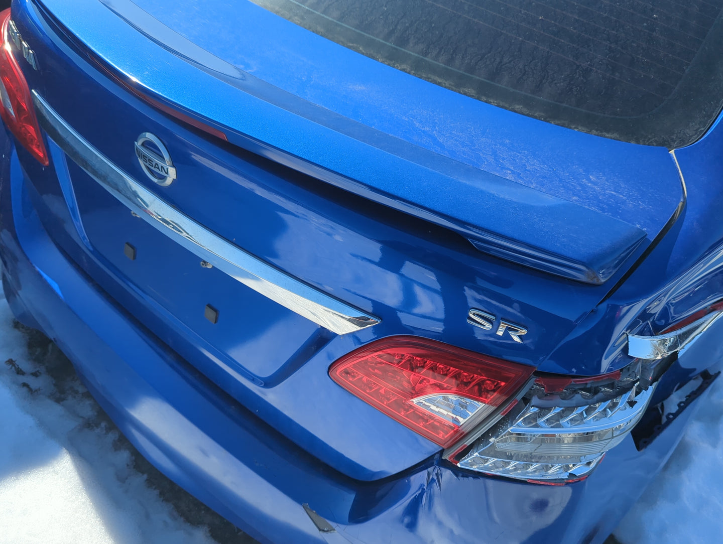 2013-2015 Nissan Sentra Trunk/decklid/hatch/tailgate Oem 1255947 - Oemusedautoparts1.com