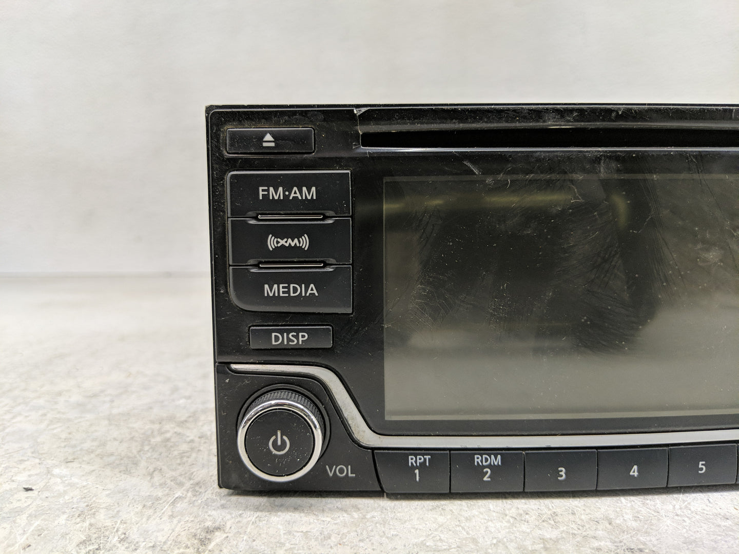 2015 Nissan Sentra Radio AM FM Cd Player Receiver Replacement P/N:28185 9MB0A Fits Fits 2016 OEM Used Auto Parts - Oemusedau